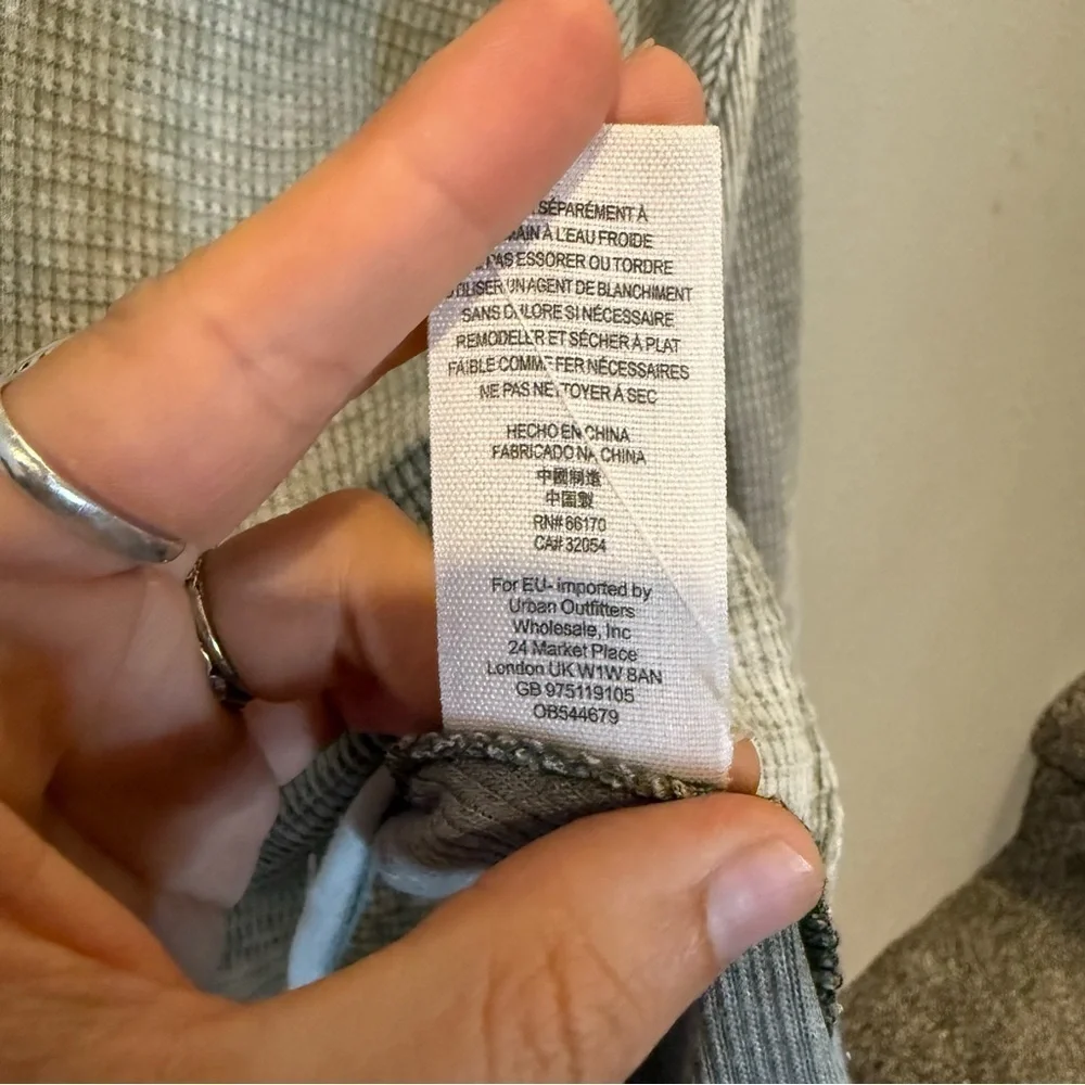 Free People Pacific Drippy Thermal In Green